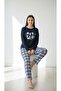 Plus Size Women's Cotton Pajamas Set - 2