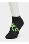 Pack of 5 - Printed Detail Ribbed Cuff Socks - 2