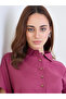 Solid Dropped Shoulder Boxy Fit Shirt - 3