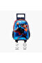 Superman Trolley Bag for Boys 5-8 Years with Padded Shoulder Straps - 6