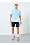 Regular Fit Athleisure T-Shirt with Front Print Detailing - 3