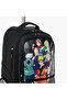 Naruto Print Trolley Bag with Retractable Handle - 18 inches - 8