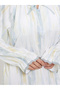 Printed Long Sleeve Nightdress with Lace Trim - 3