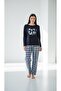 Plus Size Women's Cotton Pajamas Set
