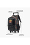 Dinosaur Trolley Bag for Boys 5-8 Years with Adjustable Strap - 8
