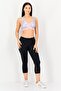 Women Stripe Training Sports Bra, Multicolor - 2