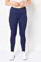 Women Sportswear Fit Training Leggings, Navy