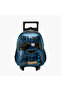 Batman Trolley Bag for Boys 5-8 Years with Padded Shoulder Straps