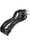 High Quality 1.8m 3 Pin Power Cable -220V Power Transfer-Laptop and Office Device Compatible - 5