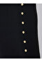 Black Side Slit Long Sleeves Sweater Maxi Dress - 4