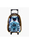 5-Piece Astronaut Print Trolley Backpack Set - 16 inches - 2