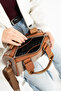 Women's Cylinder Model Hand and Shoulder Bag - 8