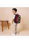5-Piece Monster Truck Print Backpack Set - 16 inches - 3