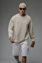 Trend Biz Pis Yaka Oversized Plain Sweatshirt - 4