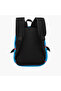 Shark Print Backpack with Adjustable Straps and Zip Closure - 13 inches - 7