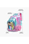 Printed Backpack with Adjustable Straps and Zip Closure - 16 inches - 8