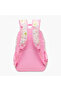 Floral Print Backpack with Adjustable Straps and Zip Closure - 18 inches - 5