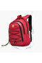 Solid Backpack with Adjustable Straps and Zip Closure - 17 inches - 4