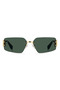 Mj875/Spetqt Women's Sunglasses Rimless Green Lens Uv400