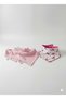4-Piece Muslin Baby Girl Bandana Bib 100% Cotton Drool-Absorbent Mouth Cloth Feeding Teething Neck Collar Set - 2