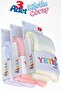 3-Pack of Girls' Solid Color Cotton Pantyhose
