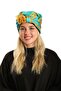 Çağla Yeşili Practical Ready-To-Wear Hijab Bonnet with Silk Pattern 2410_32