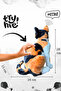 Plush Sound Cat, Toy, Gift 5 Different Models Meowing Cat 28 cm - 3