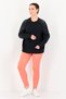 Women Sportswear Fit Long Sleeve Outdoor Sweatshirt, Black - 4
