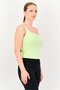 Women Sportswear Fit Sleeveless Outdoor Top, Light Green - 2