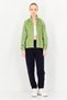 Women Sportswear Fit Long Sleeve Outdoor Jackets, Olive - 3
