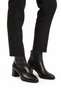 Black Women's Boots with Fleece Inside and Zipper 343126 Z - 3