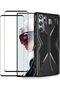 [1+2 Pcs] Compatible with ZTE Nubia Red Magic 9 Pro Case & Tempered Glass Screen Protector (