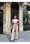 Beige - Gipeli Palazzo Pants