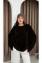Women's Brown New Season Crew Neck Spanish Sleeve Stylish Knitwear Sweater. 2559 - 5