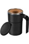 Electric Mixing Cup - Rechargeable Automatic Stirring Coffee Mug with LCD (380ml) - 8