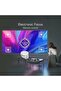 Smart Portable Projector, 4K HD, Android 12, 130-inch, 180° Flip - 6