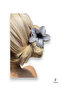 Gray Lotus Flower Latch Buckle (2 Pcs)