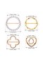 Shawl Scarf Fullets Buckle-Clip Set of 4 (Bc-1244) - 5