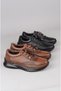 Seç S9407 Genuine Leather Comfort Women's Shoes Tan - 8