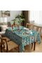 Calinline Christmas Rectangular Wipe Clean Tablecloth 110x140 cm - 7