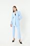 Double Fabric Stone Detailed Sleeve and Leg Ankle Women's Suit - 3