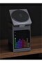 TERRION 3-in-1 Bluetooth Speaker & Wireless Charger with Alarm Clock (Black) - 6