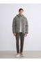 Lcw Vision Green Comfortable Fit Hooded Men's Puffer Jacket W5Cf64Z8 - 2