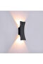 Modern Outdoor Waterproof Wall Light Double Head LED Wall Lamp Frosted Finish Decorative Light