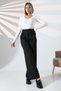 Women's Palazzo Pants Double Buttoned - 3