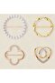 Shawl Scarf Fullets Buckle-Clip Set of 4 (Bc-1244) - 7