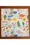 100% Organic Cotton Muslin Cover & Blanket 3-Piece Oeko-Teks Certified 80X80Cm - 3