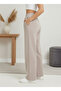 Modal Fabric Elastic Waist Straight Leg Relaxed Fit Premium Trousers - 2