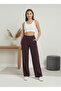 Modal Fabric Elastic Waist Straight Leg Relaxed Fit Premium Trousers - 3