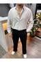 Men's Oversize Striped Shirt